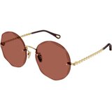 Chloe CH0254S 002 ONE SIZE (57) Zlata/Rdeča Cene