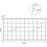  Gabion s žicom debljine 5 mm i mrežom 10x10 cm 100x10x50 cm - 10 cm 50 cm 100 cm | shoptok.hr