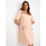 LAKERTA Dress-LK-SK-506790.45-Peach Cijene