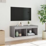 TV ormarić s LED svjetlima boja hrasta 80x30x30 cm | shoptok.hr