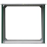  Vrtna ostava za drva od pocinčanog čelika 172x91x154 cm zelena | Eponuda.ba