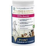 V-POINT vitamin booster - zdravilna goba in premium zeliščni prah za pse in konje