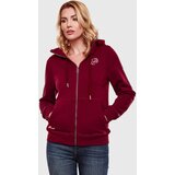 Marikoo ženska jopa s kapuco setsunaa, bordo | Shoptok.si