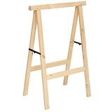  sklopivi stalak (nosiva sila: 600 kg s 2 drvena stalka, visina: 100 cm, bor) Cijene