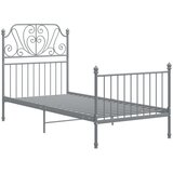  Okvir za krevet sivi metalni 90 x 200 cm | shoptok.hr