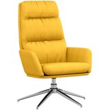 vidaXL Stol za sproščanje gorčično rumeno blago, (20957539) | Shoptok.si