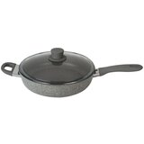 Ballarini globoka ponev s pokrovom murano granitium 28cm / 1 ročaj / aluminij / indukcija, (20456624) Cene