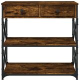 Konzolni stol boja hrasta 75 x 28 x 75 cm konstruirano drvo | shoptok.hr