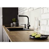 Blanco SLAVINA FONTAS-S II CRNA MAT