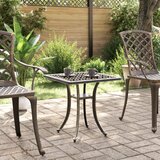  Vrtni stol brončani 53 x 53 x 53 cm od lijevanog aluminija | shoptok.hr