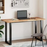 Stolna ploča 120x60x2 cm pravokutna od masivnog drva bagrema | shoptok.hr