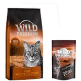 Wild Freedom suha mačja hrana 6,5 kg + Filet Snacks piščanec 100 g gratis! - Senior "Wide Country" - perutnina + Filet Snacks piščanec