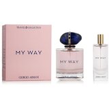 Giorgio Armani My Way darilni set parfumska voda 90 ml + parfumska voda 15 ml za ženske | Shoptok.si