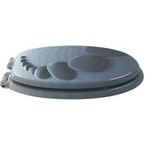  Toaletni pokrov s tiho zaporo 2 pcs Siva 44 x 38 cm MDF plošča, (5000207976) | Shoptok.si