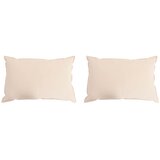  Jastuk 2 pcs Bež 30 x 50 cm Kapok vlakno Cijene