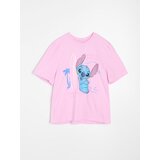Sinsay Pamučna majica s ljetnim printom Stitch | shoptok.hr