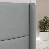  Uši uzglavlja Svjetlosiva 80 x 16 x 4 cm tkanina | shoptok.hr