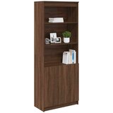 vidaXL Visoka omara rjavi hrast 70x35x180 cm inženirski les | Shoptok.si