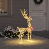  3D Ruzvelt 140 LED lampica Topla bijela 128 cm PET Slike