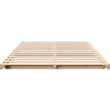  Krevet s daskama Smeđa 140 x 190 cm Masivna borovina | shoptok.hr
