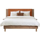 Bobochic Paris Oranžna zakonska postelja z letvenim dnom 160x200 cm Lior – | Shoptok.si