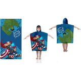 Avengers Pončo Avengers Towel za otroke Avengers Poncho Towel for Beach or Pool Poncho Bombažna brisača s kapuco Marvel (048AVG-PC), (20875740) | Shoptok.si