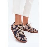 Zazoo Women's Suede Barefoot Sneakers With Stripes | shoptok.hr