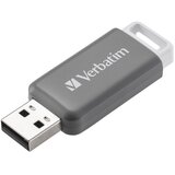  MEMORIJA USB128GB 2.0 DATABAR VERBATIM 49456 SIVA BLISTER | shoptok.hr