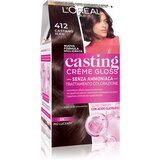 L´Oréal Paris Casting Creme Gloss barva za lase odtenek 412 Castano Iced 1 kos Cene
