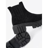 Shelvt Stylish black platform boots | shoptok.hr