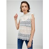 JDY Cream Lace Blouse Blond - Women | shoptok.hr