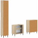  Set za kupaonicu od 3 dijela ZWOLLE Hrast sonoma | shoptok.hr