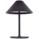 Kelu Liberty lampa, mini aluminijska stolna svjetiljka s crnom baterijom od 3W Cijene