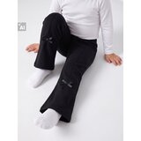 Sinsay Pamučne flare hlače s ukrasnim mašnama | shoptok.hr