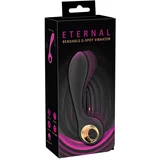 Eternal Eternal - savitljivi vibrator za G-točku (crni)