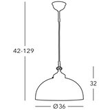  Kolarz 731.32.75 - Viseći luster na sajli NONNA 1xE27/75W/230V Slike