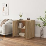  Komoda boja hrasta sonome 80 x 33 x 70 cm od konstruiranog drva | shoptok.hr
