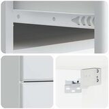  Stenski nočni omarici s predalom 2 pcs Bela 34,5 x 33 x 40 cm, (5000233637) | Shoptok.si