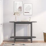  Konzolni stol sivi 110 x 40 x 80 cm od masivne borovine | shoptok.hr