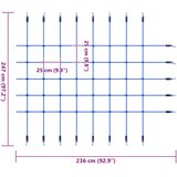  Mreža za penjanje 200 x 150 cm plava | shoptok.hr