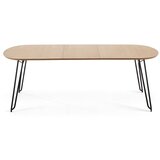 Kave Home Raztegljiva jedilna miza v hrastovem dekorju 100x170 cm Novac – | Shoptok.si