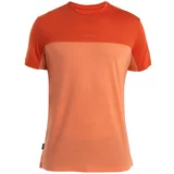 ICEBREAKER Funkcionalna majica 'Cool-Lite Sphere III' oranžna / jastog