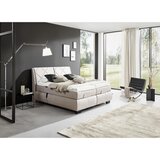 Dieter Knoll POSTELJA BOXSPRING 180 cm x 200 cm , tekstil bež | Shoptok.si