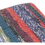  Klupa 40 x 30 x 45 cm Prava koža Šareni | shoptok.hr