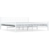 Furnova Posteljni okvir bel kovinski 180x200 cm, (21931705) | Shoptok.si