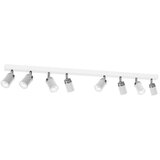 SPOT svetiljka RENO 8xGU10/8W/230V bela/hrom | Eponuda.com