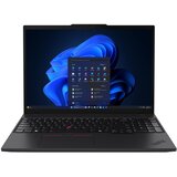 Lenovo ThinkPad T16 Gen 4 (Intel) Intel Core Ultra 7 255U Laptop 40.6 cm (16) WUXGA 16 GB DDR5-SDRAM 512 GB SSD Wi-Fi 6E (802.11ax) Windows 11 Pro English Black | shoptok.hr