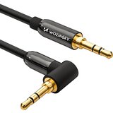 Wozinsky AUX kabel, kotni moški-moški mini jack kabel, 2m, črn, (21090384) | Shoptok.si