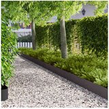 vidaXL Ograda oko Travnjaka 30 kom. 102 x 15 x 4 cm Čelik Crna - Crna 30 15 cm | shoptok.hr