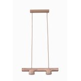  Duolla - Visilica na sajli IRONLINE 2xGX53/3W/230V borovina hrast/bež | Eponuda.com